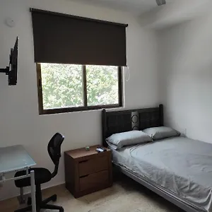 Recámara 3 Nachi Cocom Habitación en casa particular Cancún